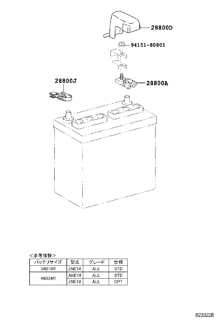82821-68010 COVER, CONNECTOR(FOR BATTERY TERMINAL) product image