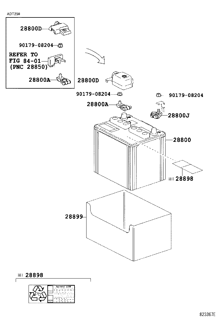 28800-0R030 BATTERY product image