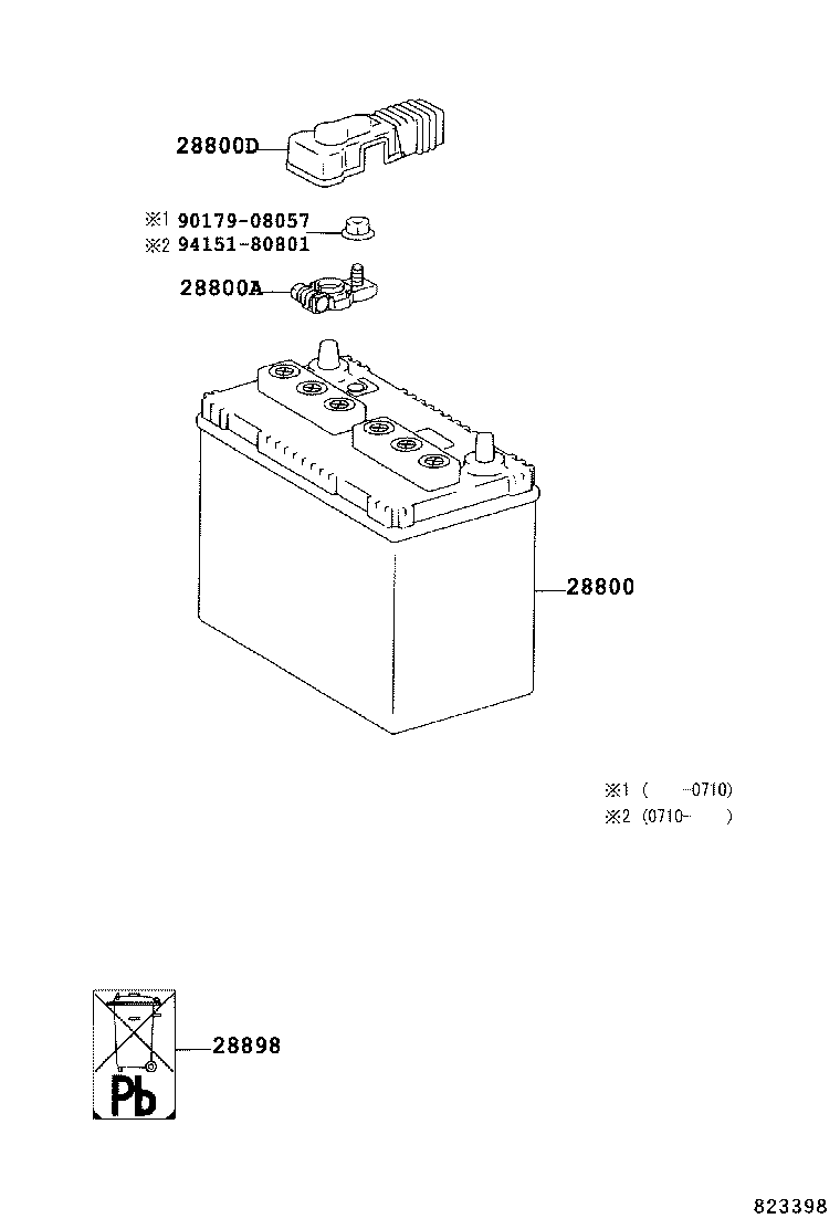 28800-17131 BATTERY product image