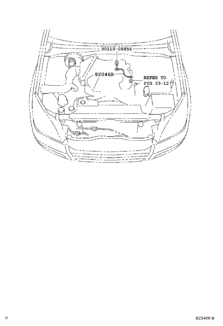 82124-60120 WIRE, ENGINE, NO.4 product image