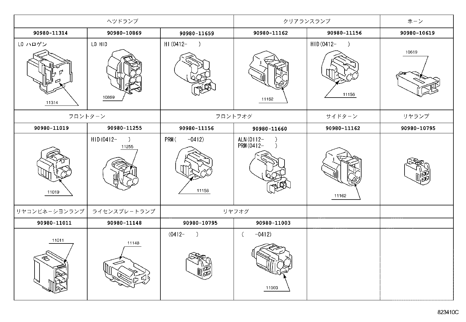 82142-20120 WIRE, INSTRUMENT PANEL, NO.2 product image