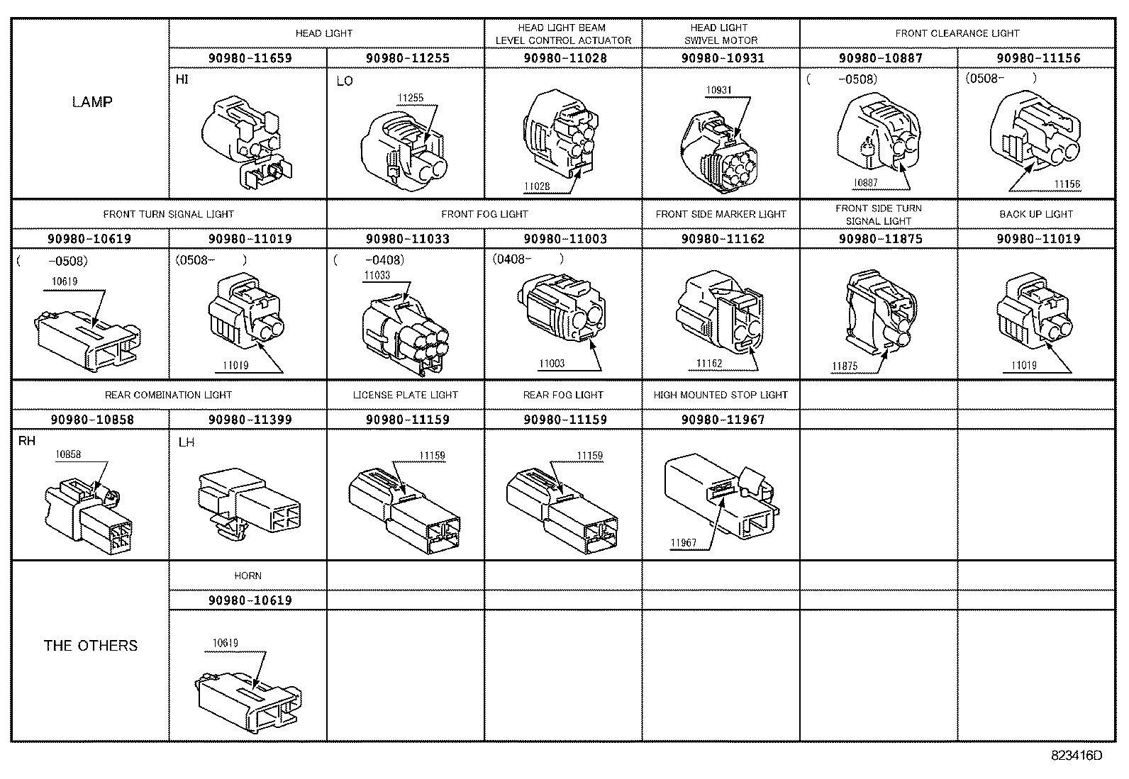 58168-24010 PROTECTOR, WIRING HARNESS, NO.1 product image