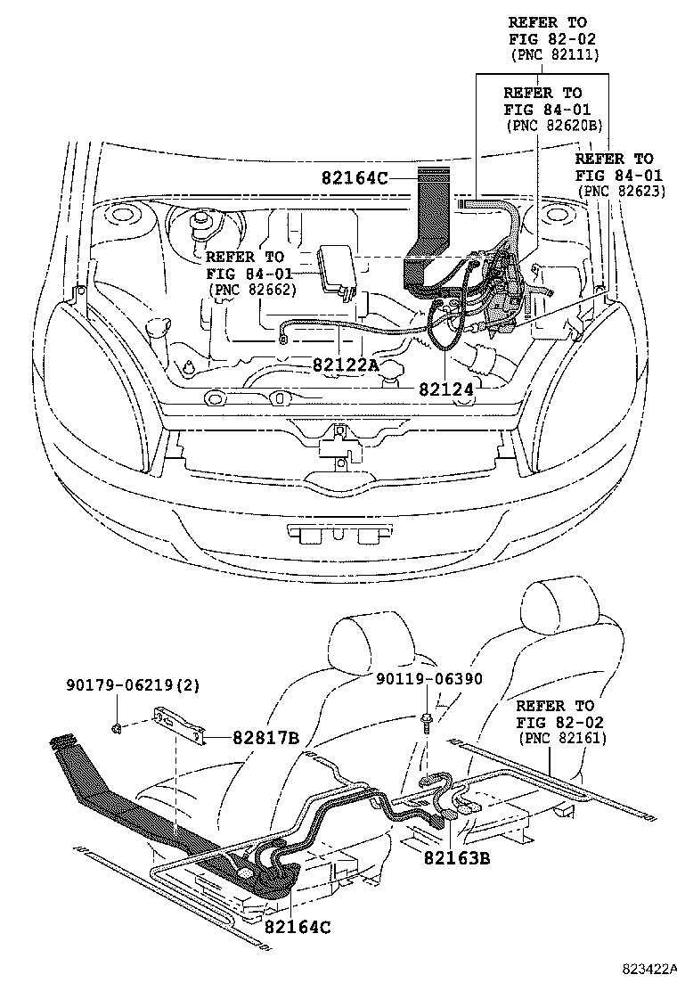 82124-52010 WIRE, ENGINE, NO.4 product image