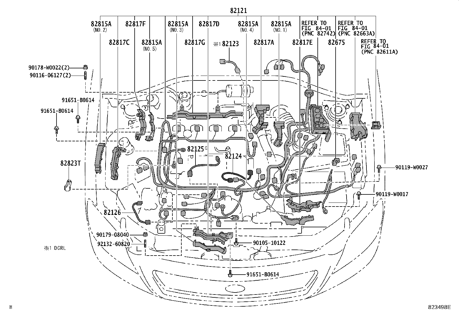 82817-05310 PROTECTOR, WIRING HARNESS, NO.12 product image