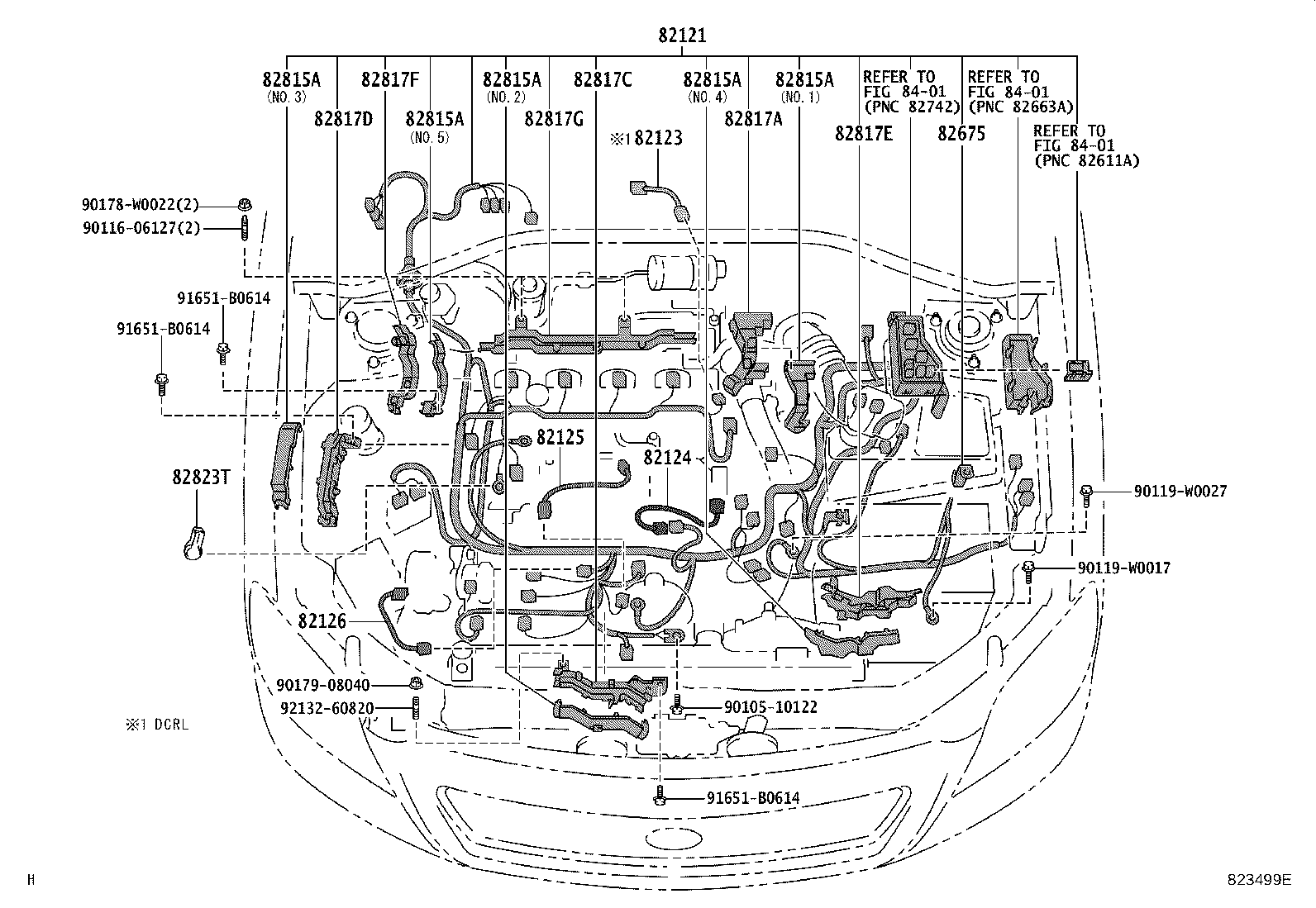 82817-05310 PROTECTOR, WIRING HARNESS, NO.12 product image