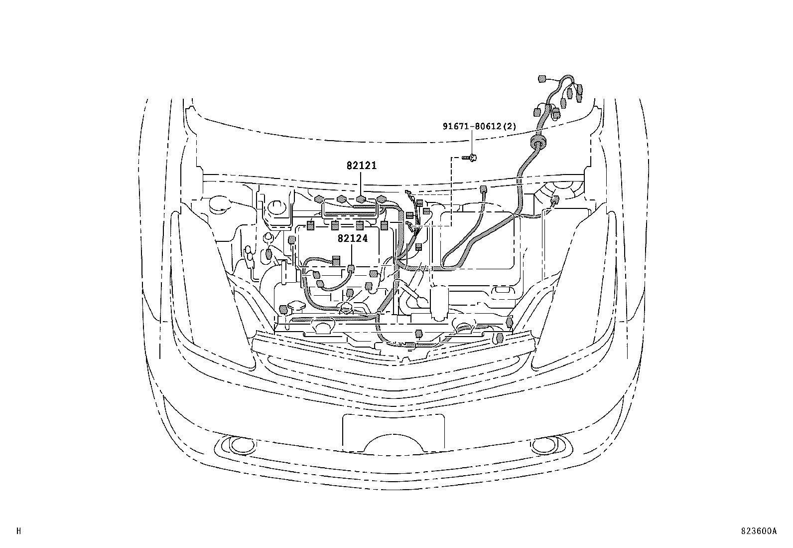 82817-47300 PROTECTOR, WIRING HARNESS, NO.1 product image