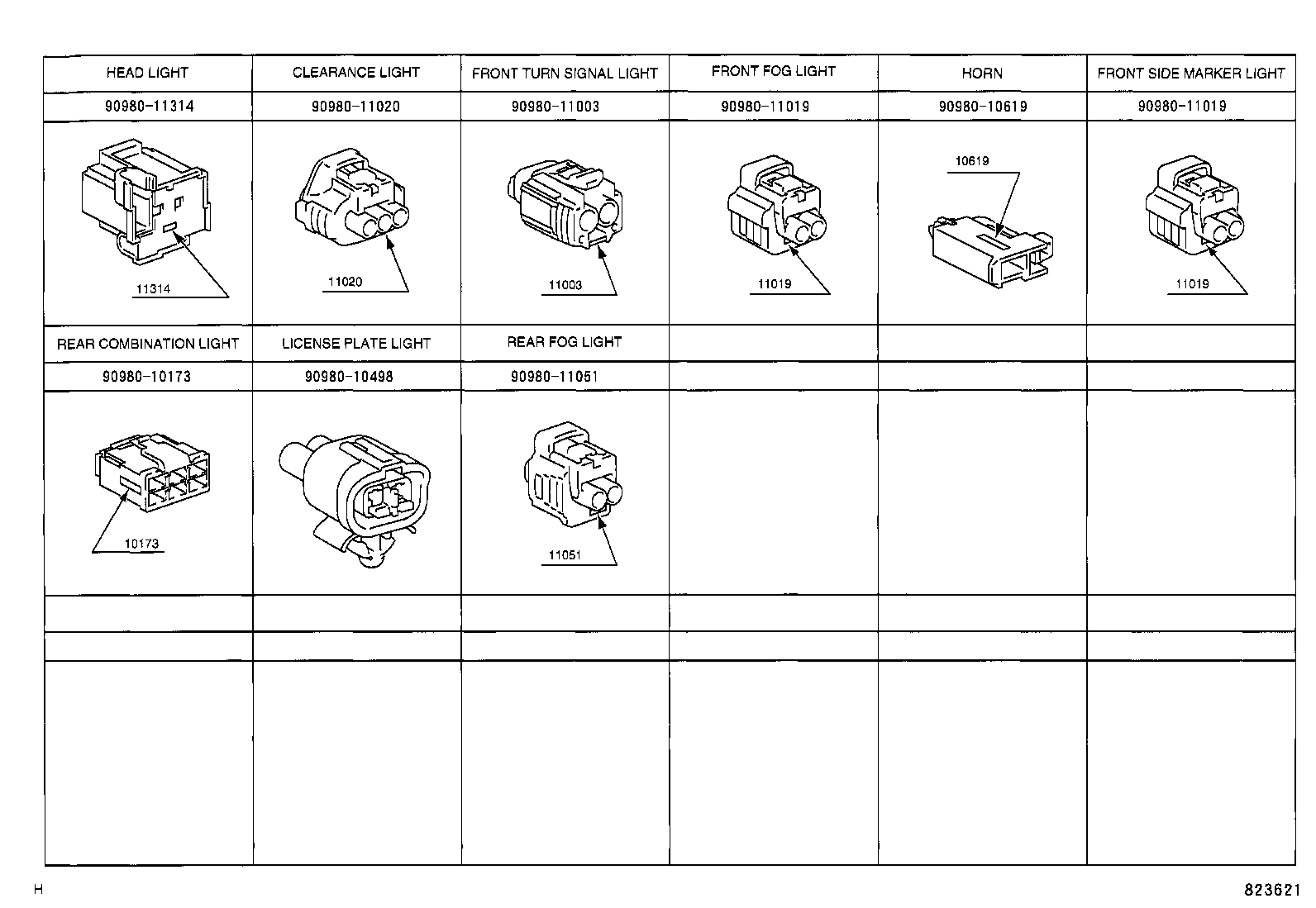82142-37230 WIRE, INSTRUMENT PANEL, NO.2 product image