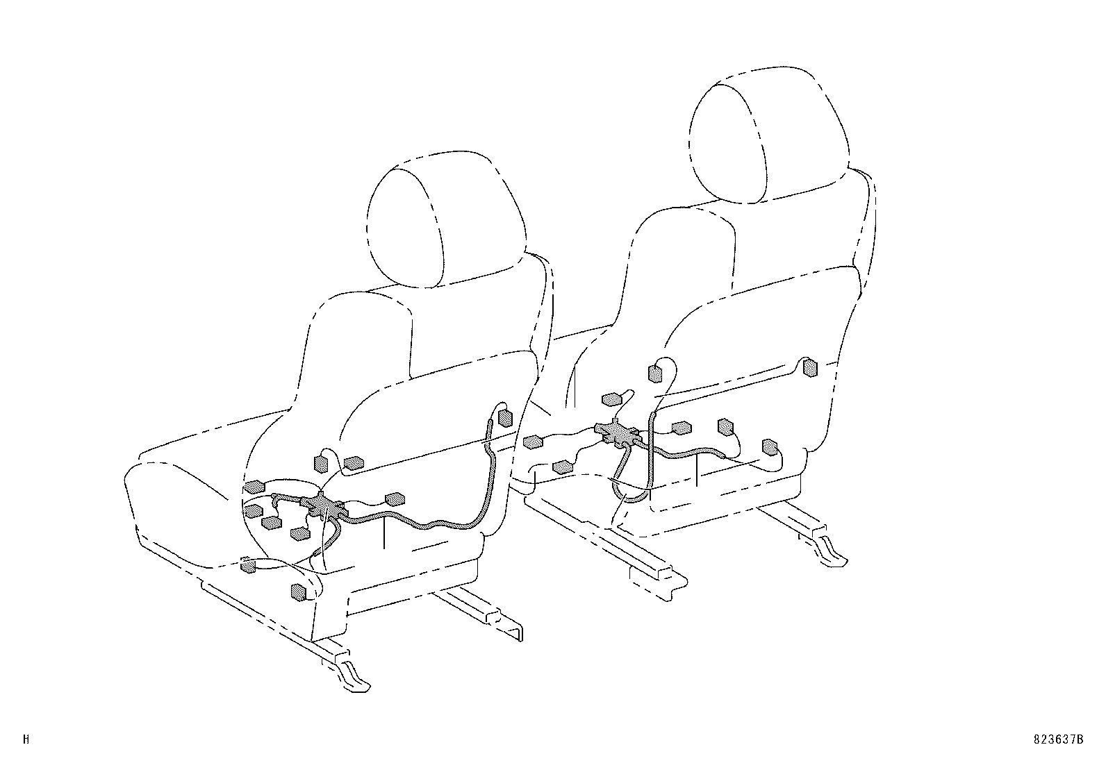 82122-05070 WIRE, ENGINE, NO.2 product image