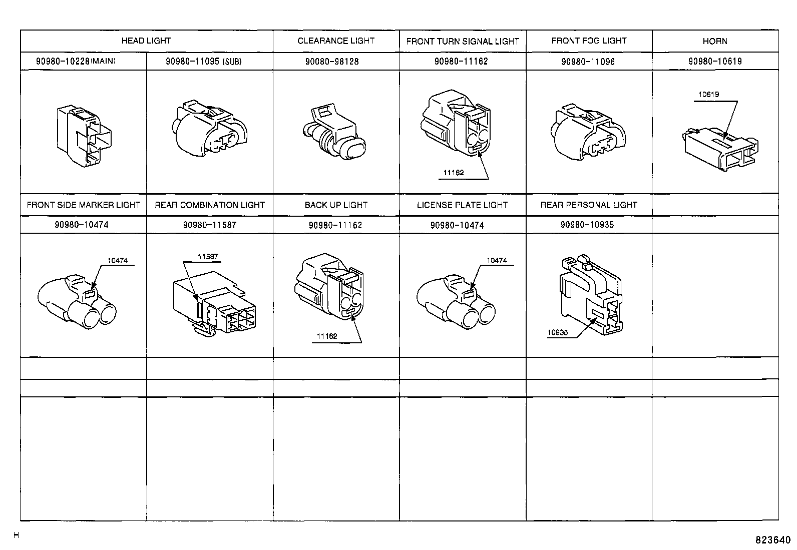 82122-YC010 WIRE, ENGINE, NO.2 product image