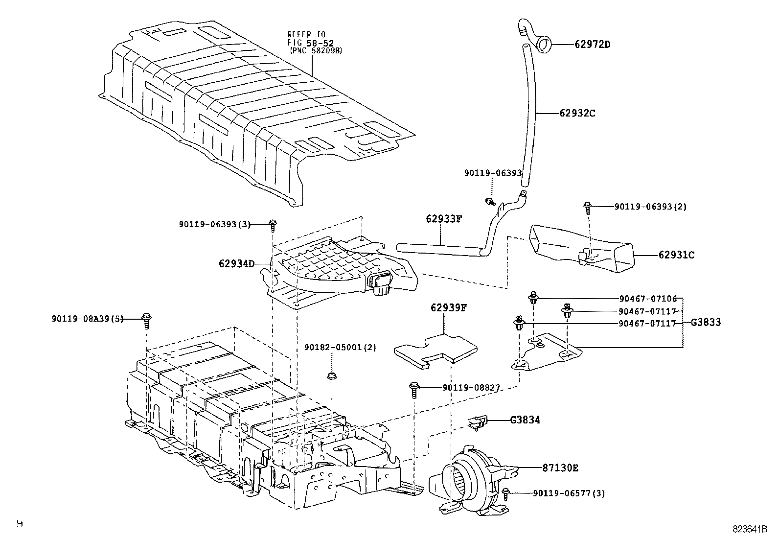28899-28010 INSULATOR, BATTERY product image