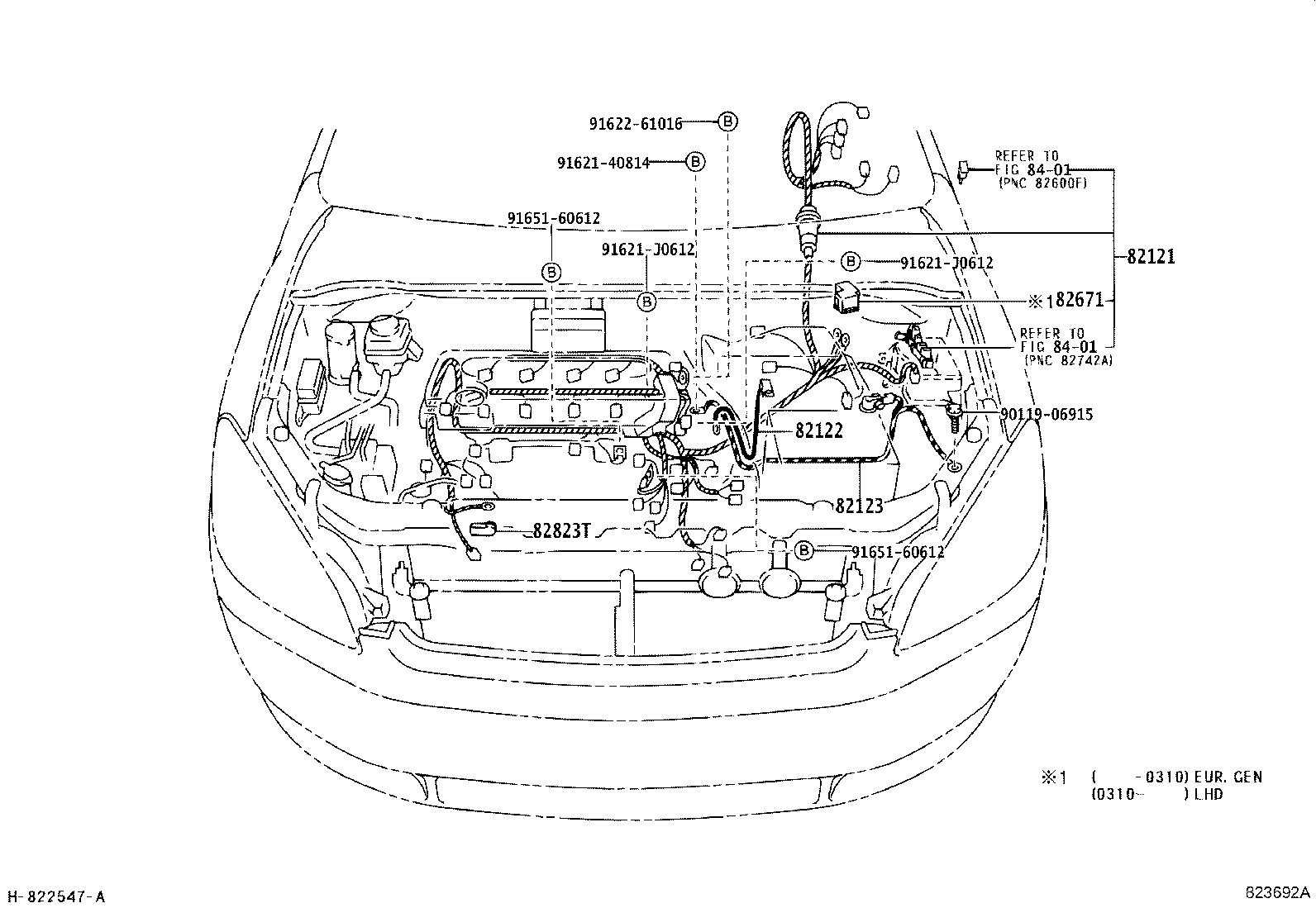 82817-44030 PROTECTOR, WIRING HARNESS, NO.5 product image