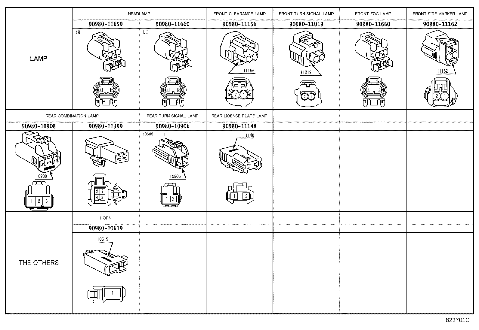 82817-44030 PROTECTOR, WIRING HARNESS, NO.5 product image