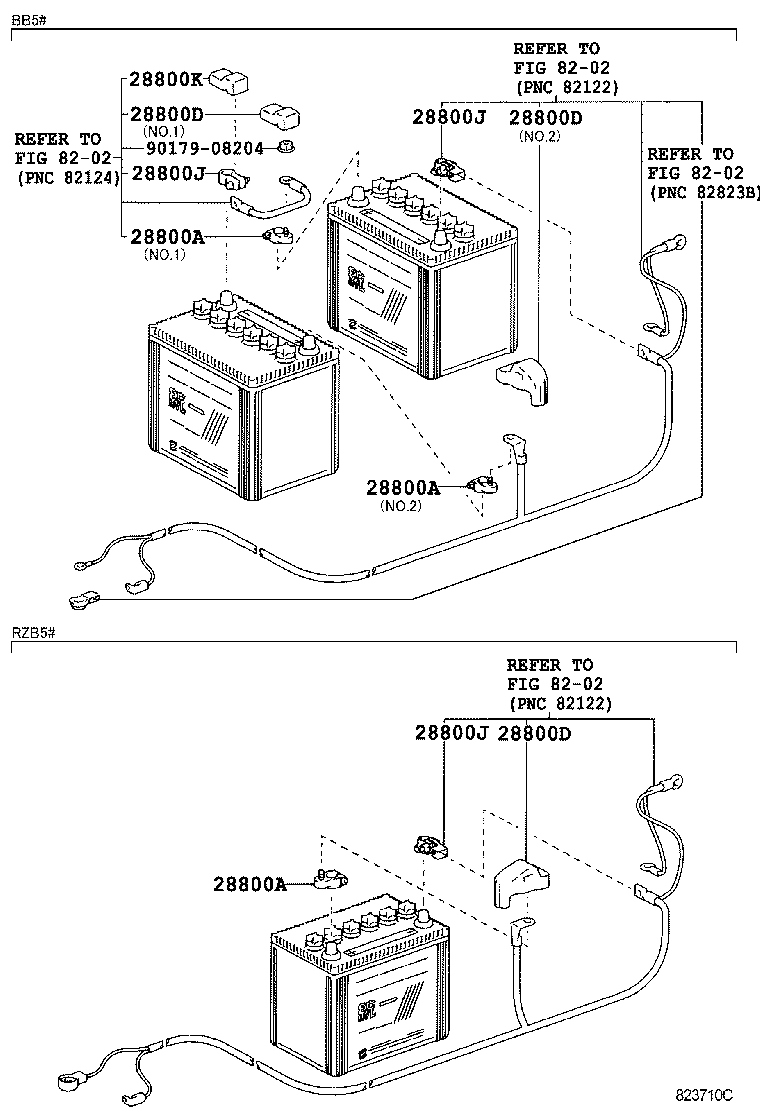 28897-78040 PLATE, BATTERY CAUTION product image