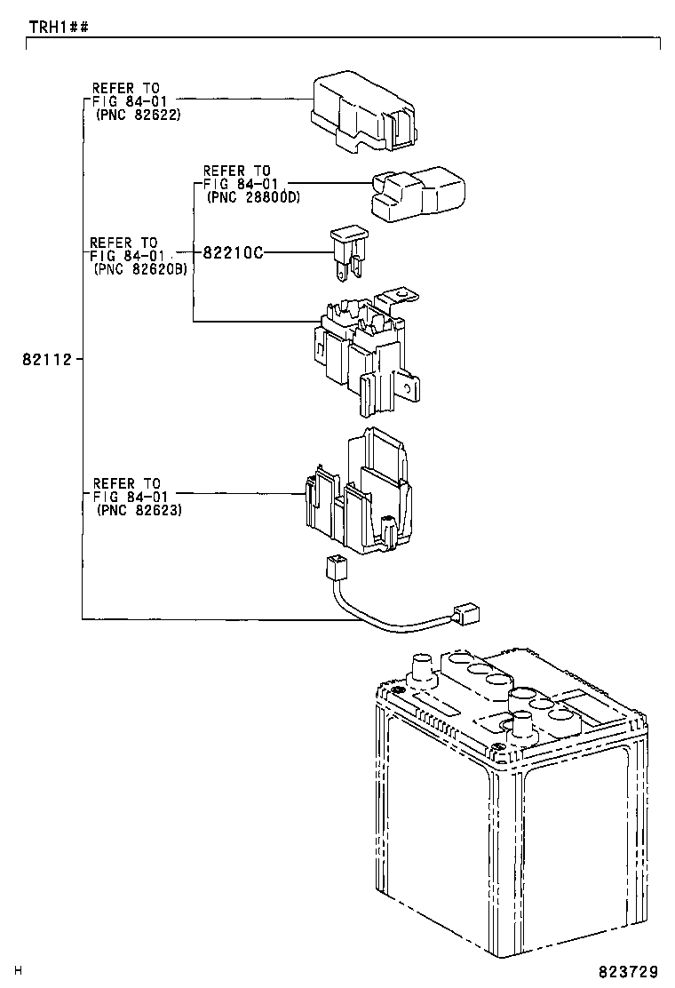 82020-26032 HARNESS ASSY, WIRING COWL TO HEADLAMP product image