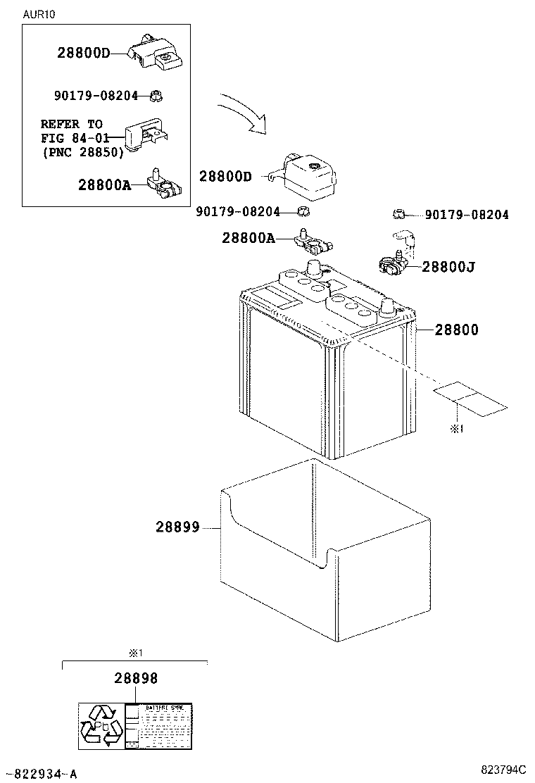 28800-0R050 BATTERY product image