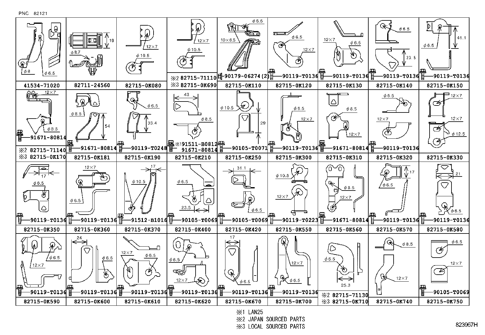 Thumbnail 10 for 82152-0K032