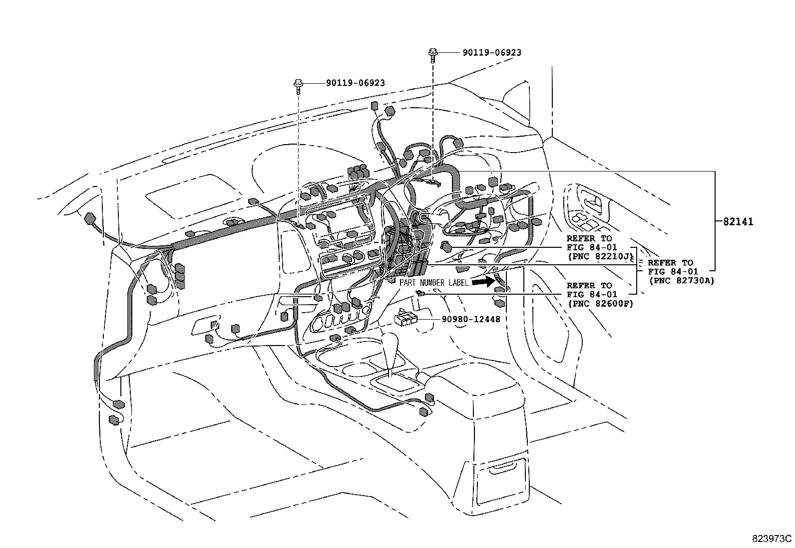 82121-0KP41 WIRE, ENGINE product image