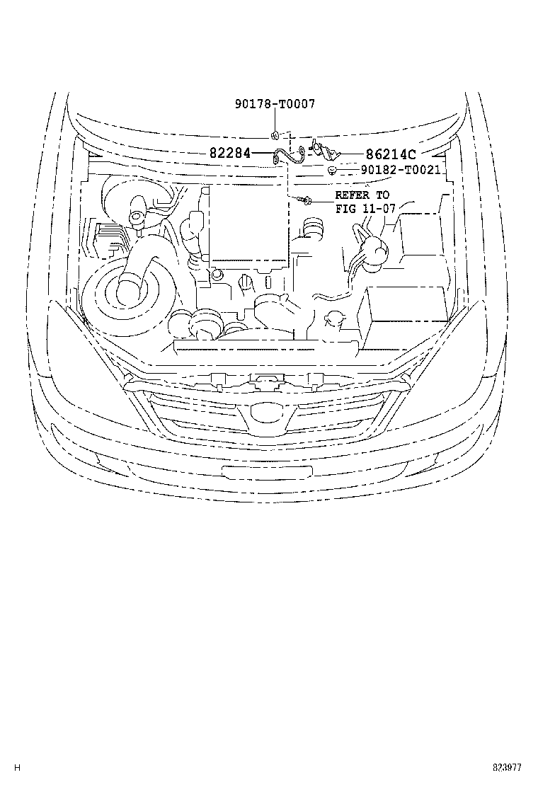 82121-0KP41 WIRE, ENGINE product image