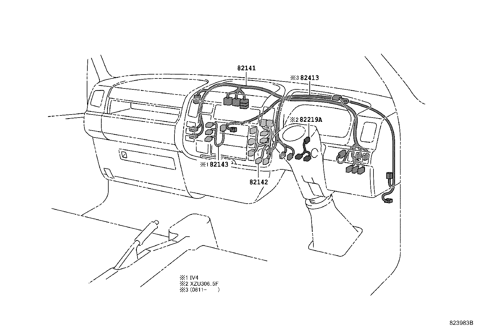 63189-37010 BRACKET, WIRING HARNESS CONNECTOR product image
