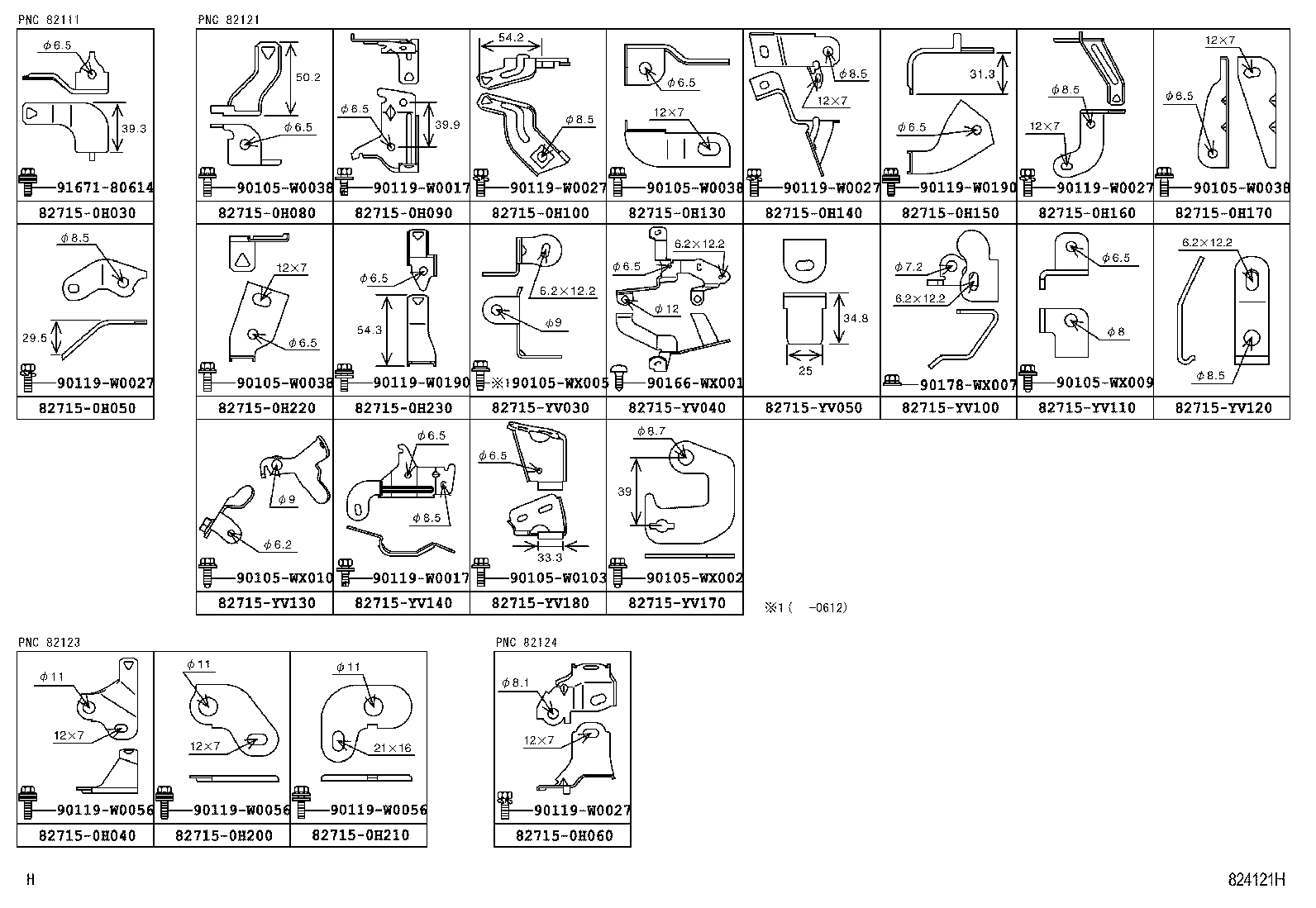 82817-0H080 PROTECTOR, WIRING HARNESS, NO.1 product image