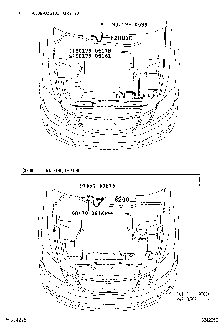82151-30B00 WIRE, FRONT DOOR, RH product image