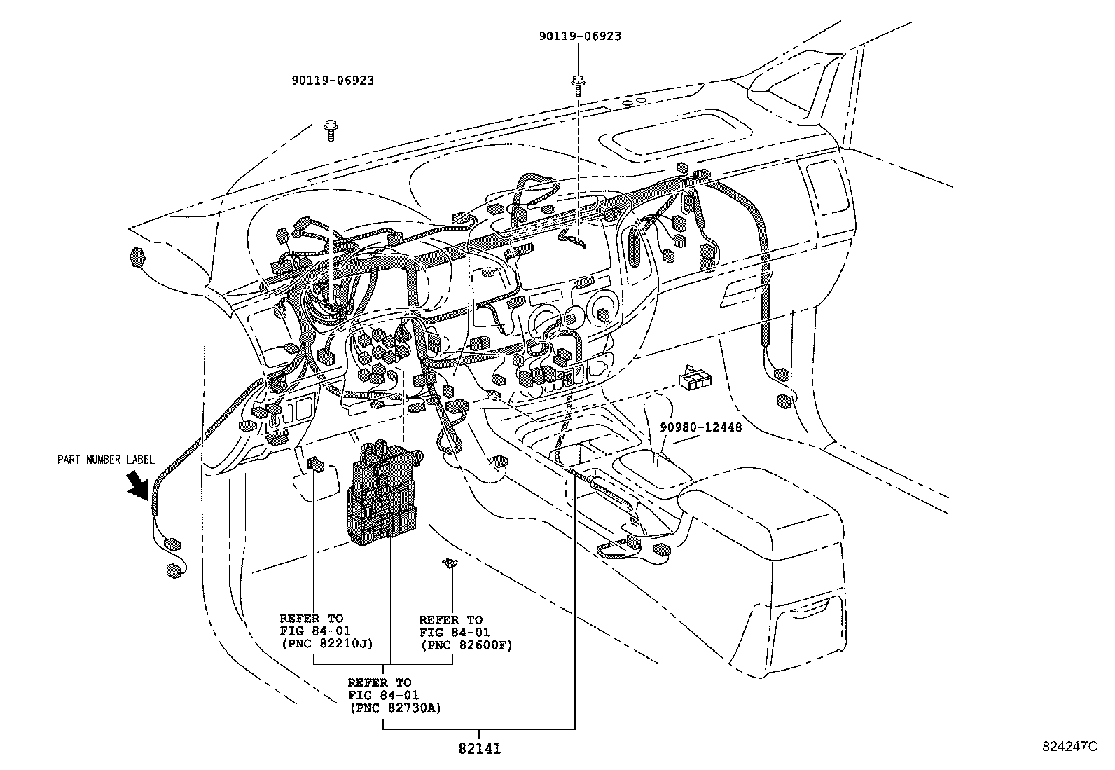 82121-0KP41 WIRE, ENGINE product image