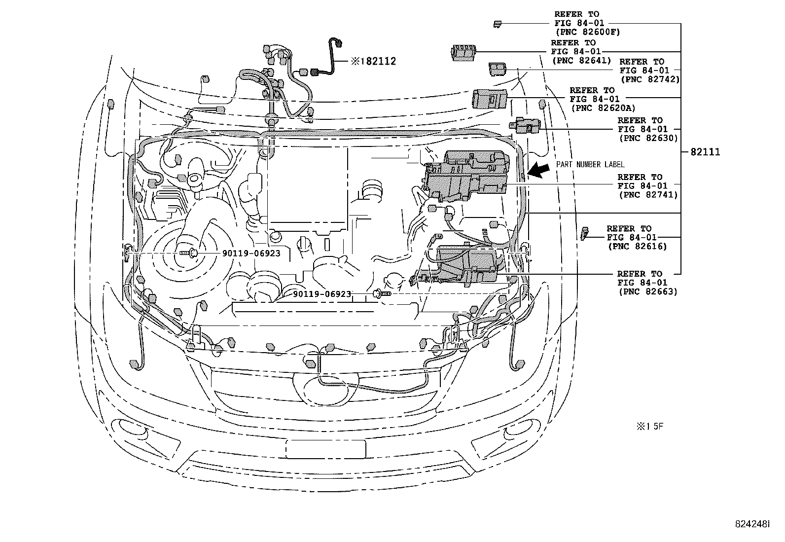 82121-0K591 WIRE, ENGINE product image