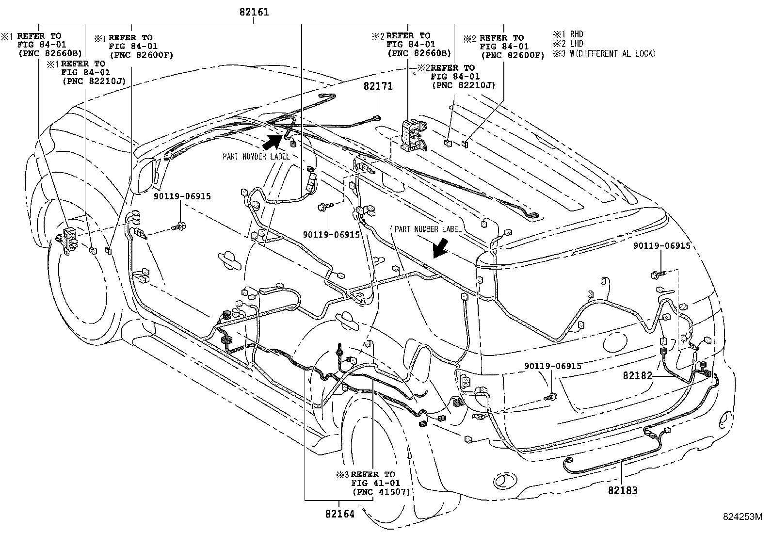 82121-0K591 WIRE, ENGINE product image