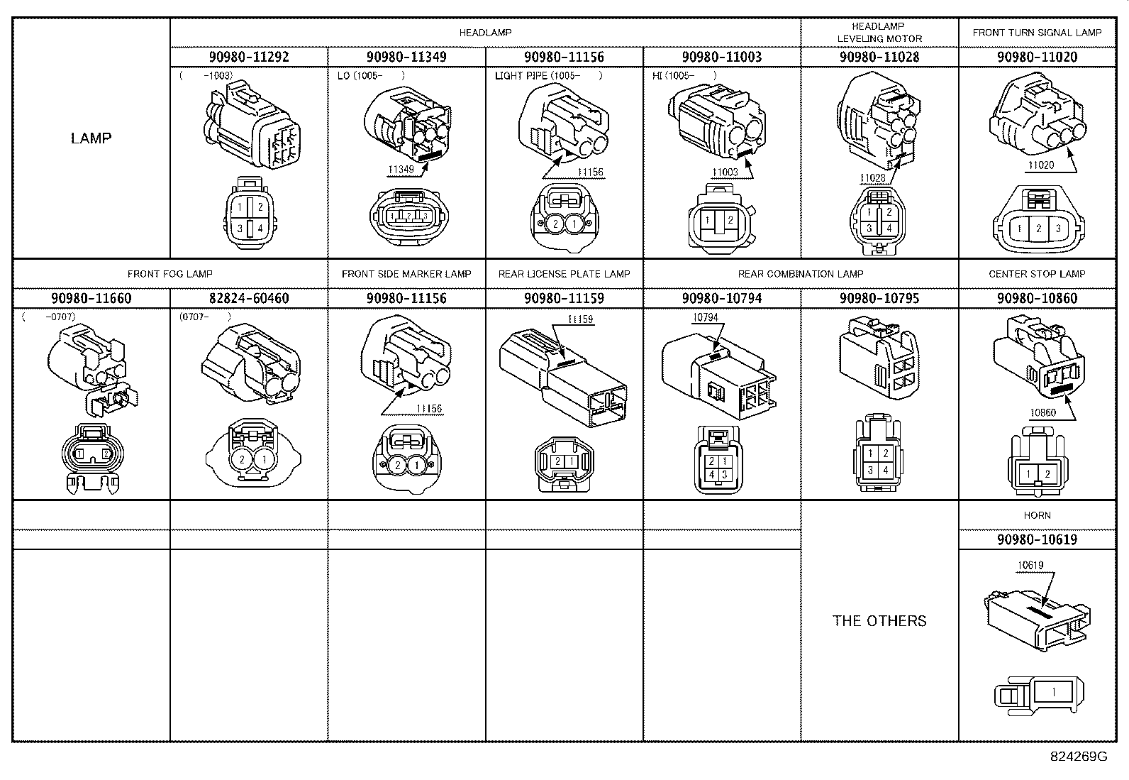 82121-07250 WIRE, ENGINE product image