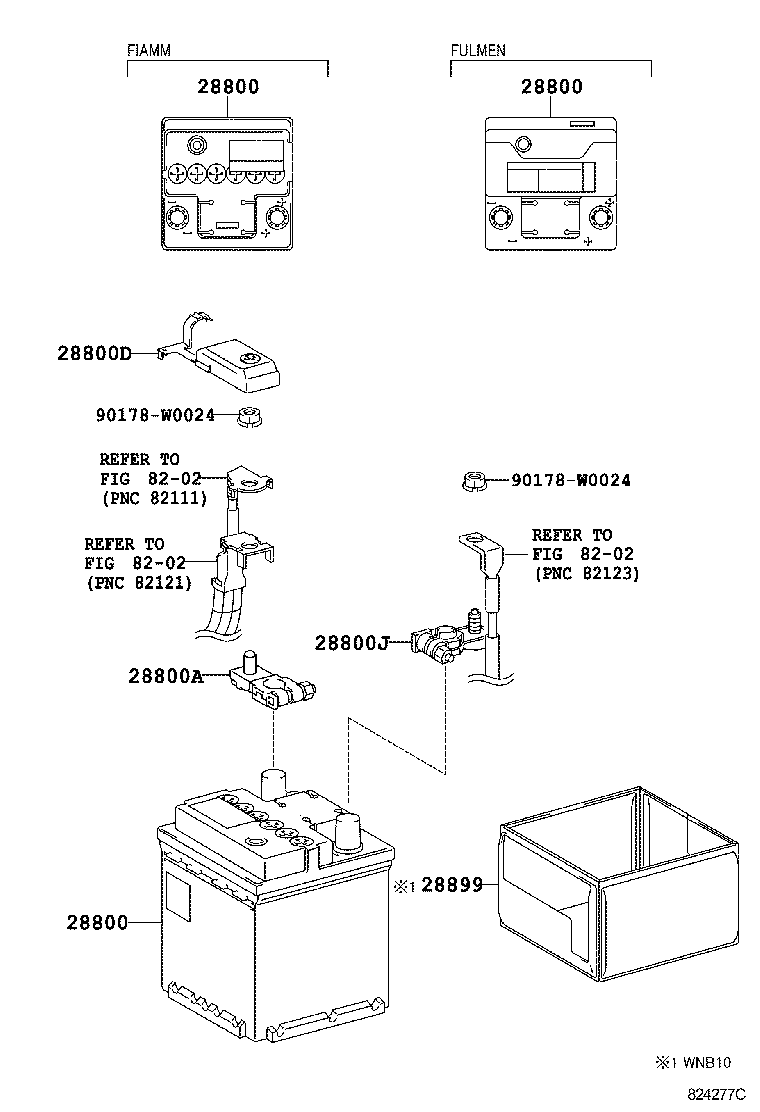 28899-YV010 INSULATOR, BATTERY product image
