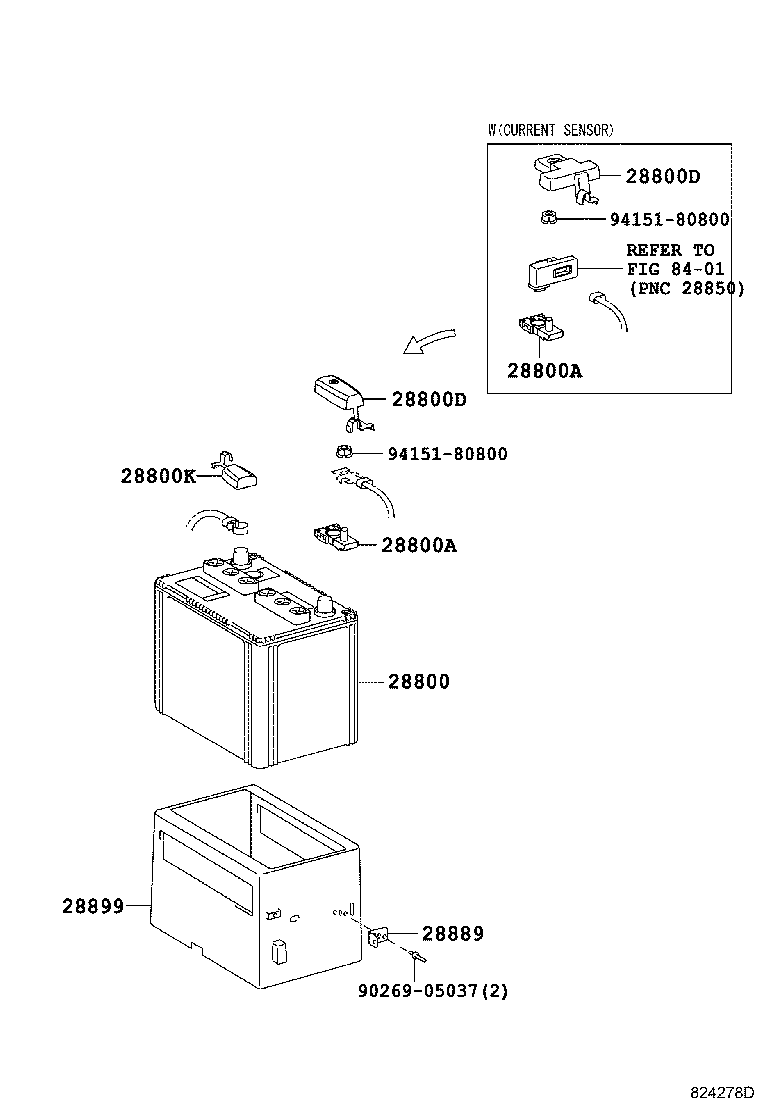 28800-0P020 BATTERY product image