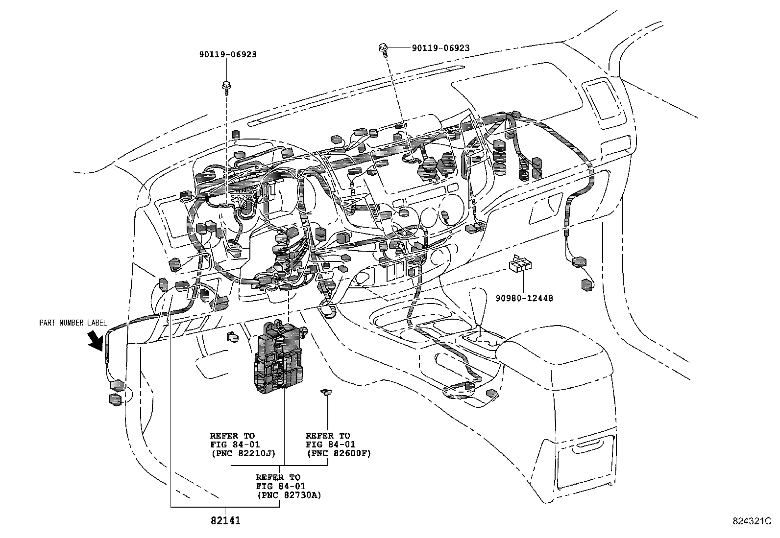 82121-0K591 WIRE, ENGINE product image