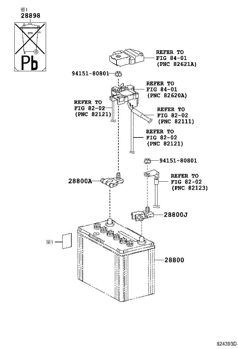 28800-74261 BATTERY product image