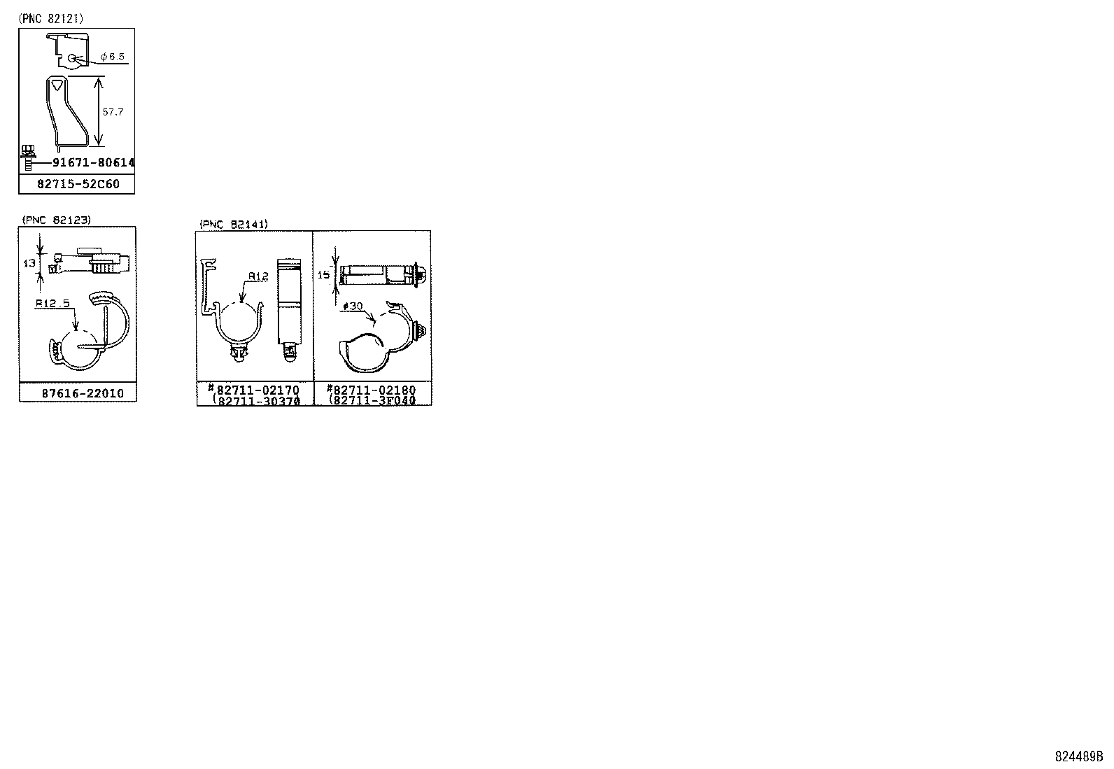 82121-12F60 WIRE, ENGINE product image