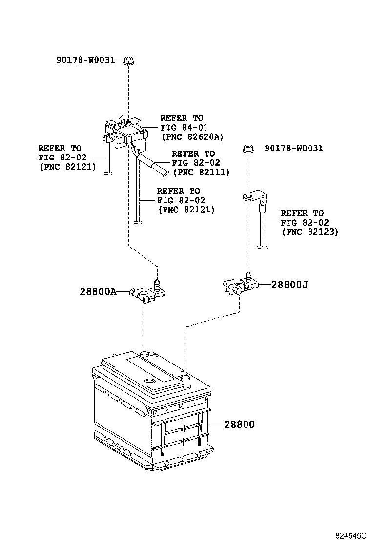 Toyota 28800-0N040 BATTERY