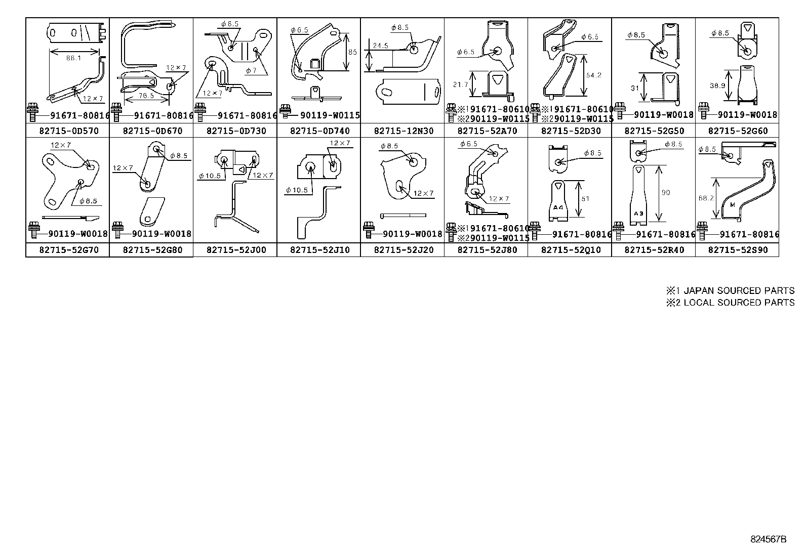 Thumbnail 17 for 82142-0D080