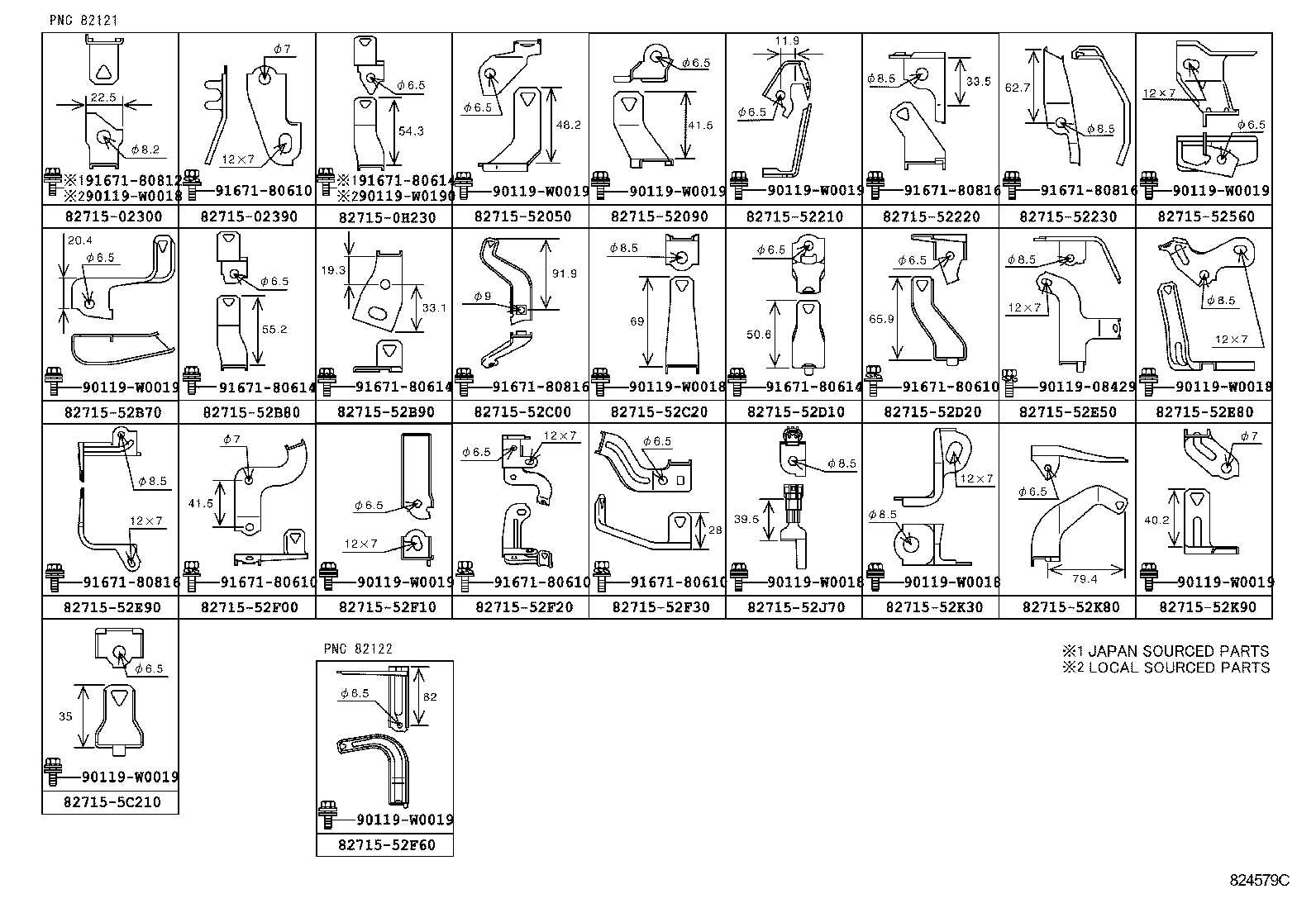 Thumbnail 18 for 82142-0D080