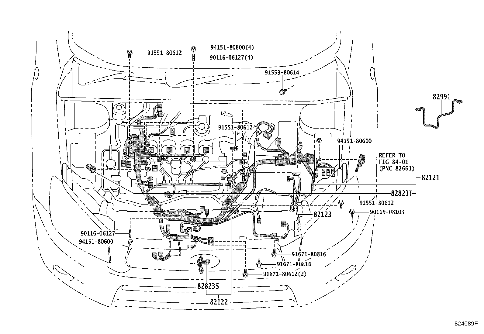 82817-42480 PROTECTOR, WIRING HARNESS, NO.1 product image