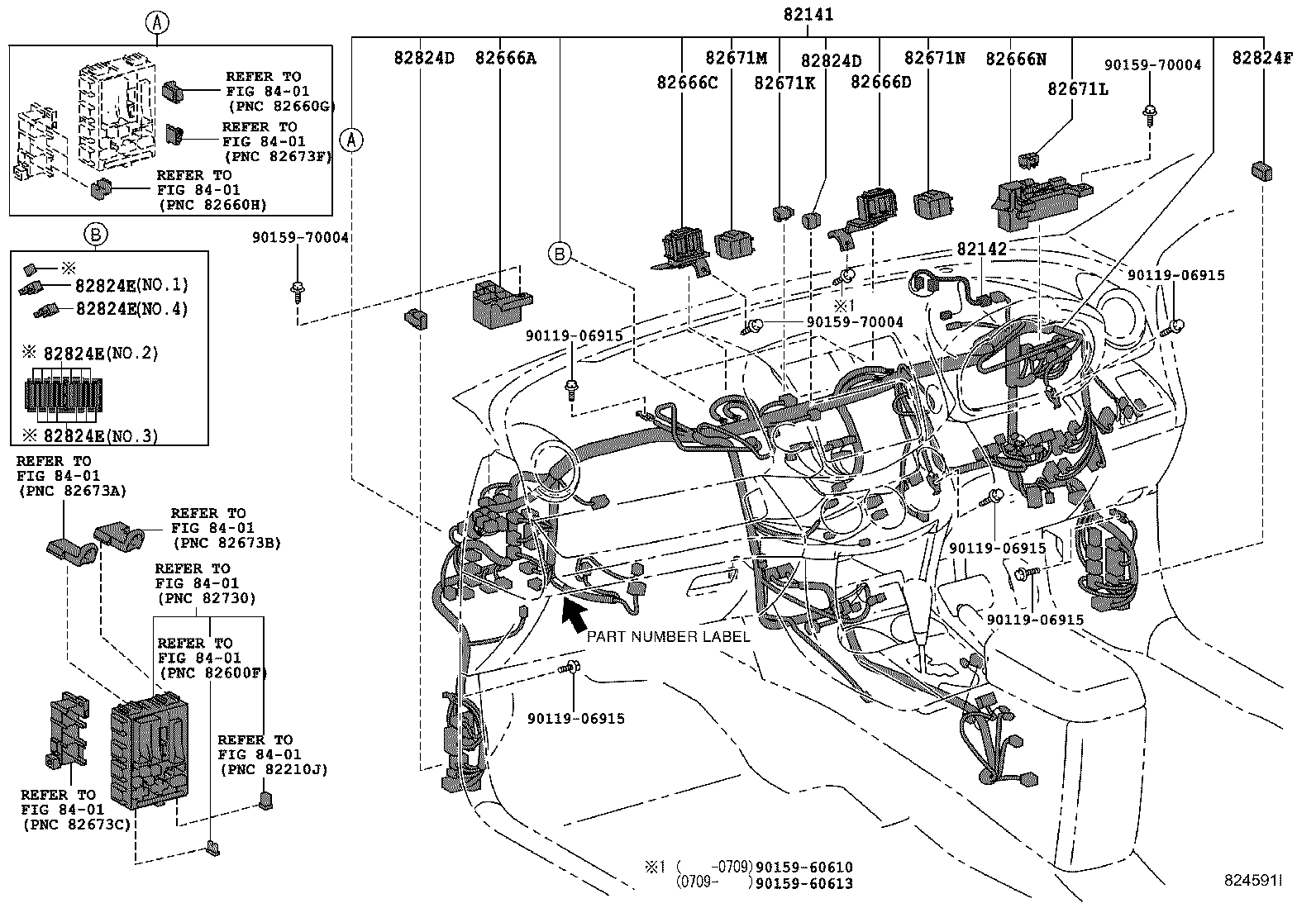 82817-42480 PROTECTOR, WIRING HARNESS, NO.1 product image