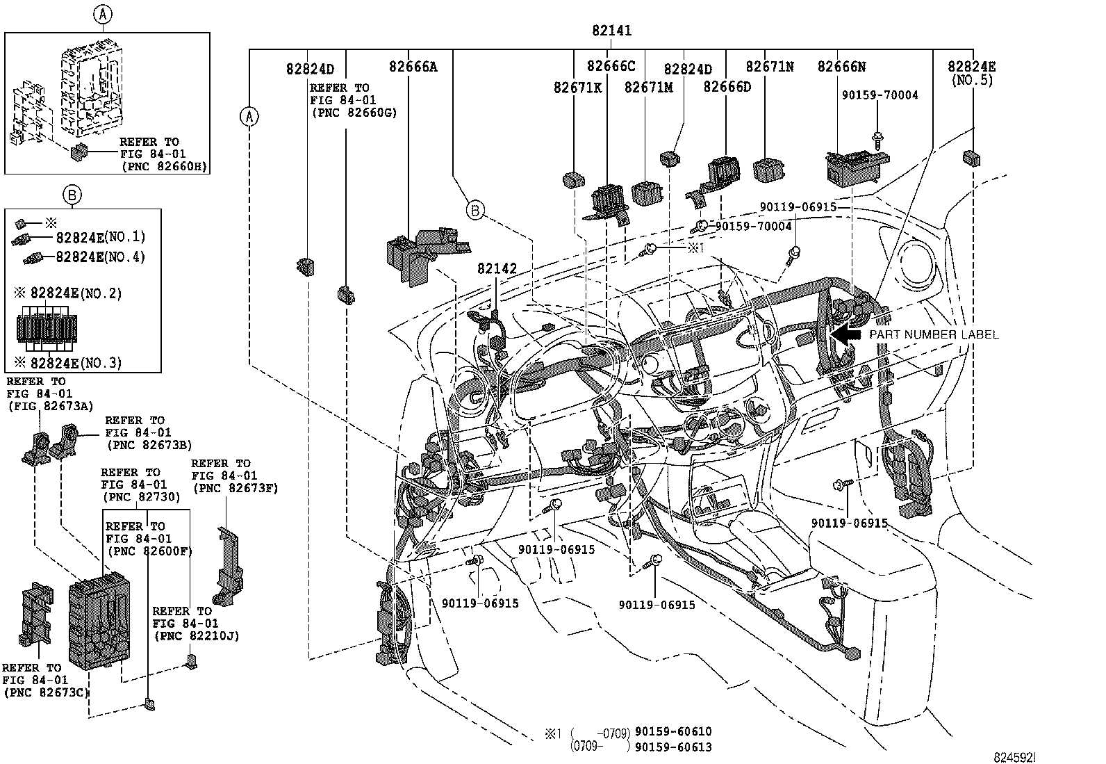 82817-42480 PROTECTOR, WIRING HARNESS, NO.1 product image