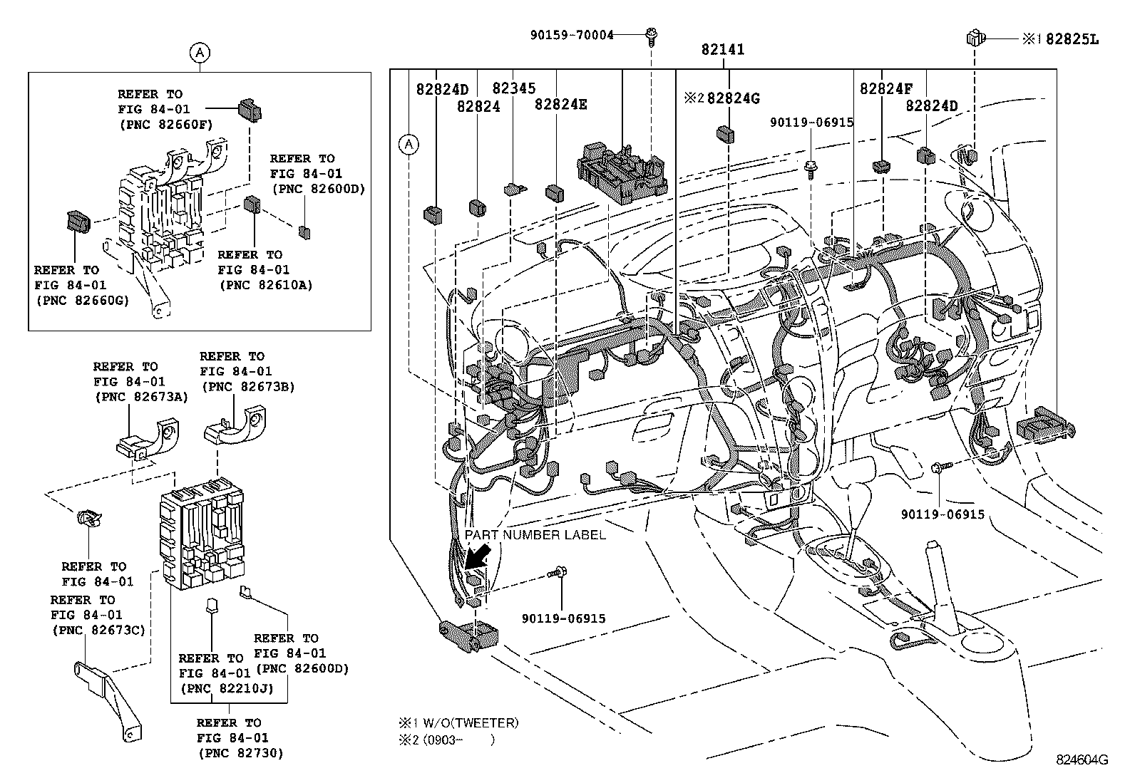 82121-0D820 WIRE, ENGINE product image