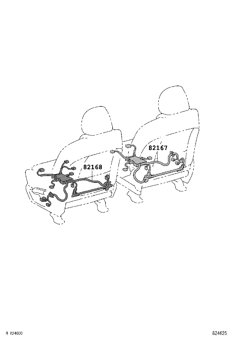 82817-42480 PROTECTOR, WIRING HARNESS, NO.1 product image