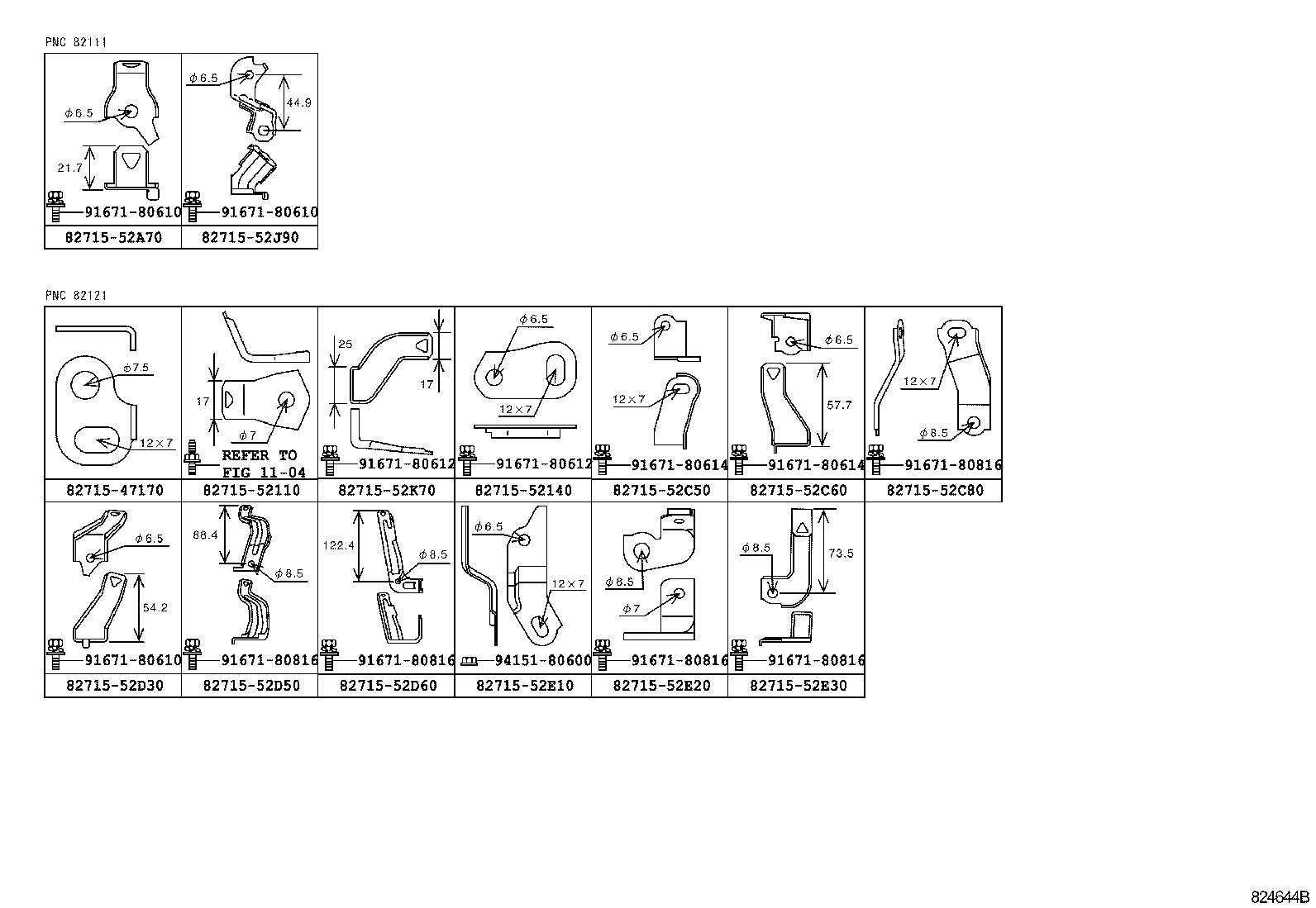 Thumbnail 5 for 82152-52B80