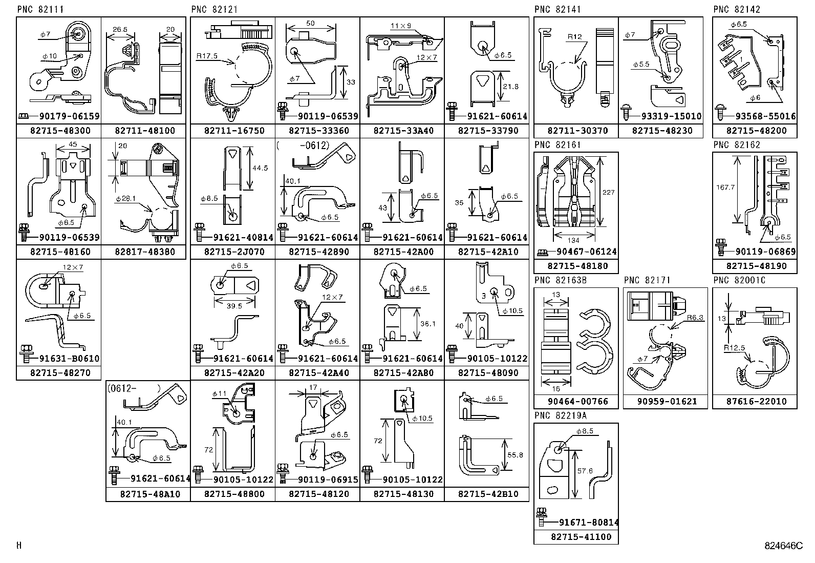 82817-48370 PROTECTOR, WIRING HARNESS, NO.1 product image