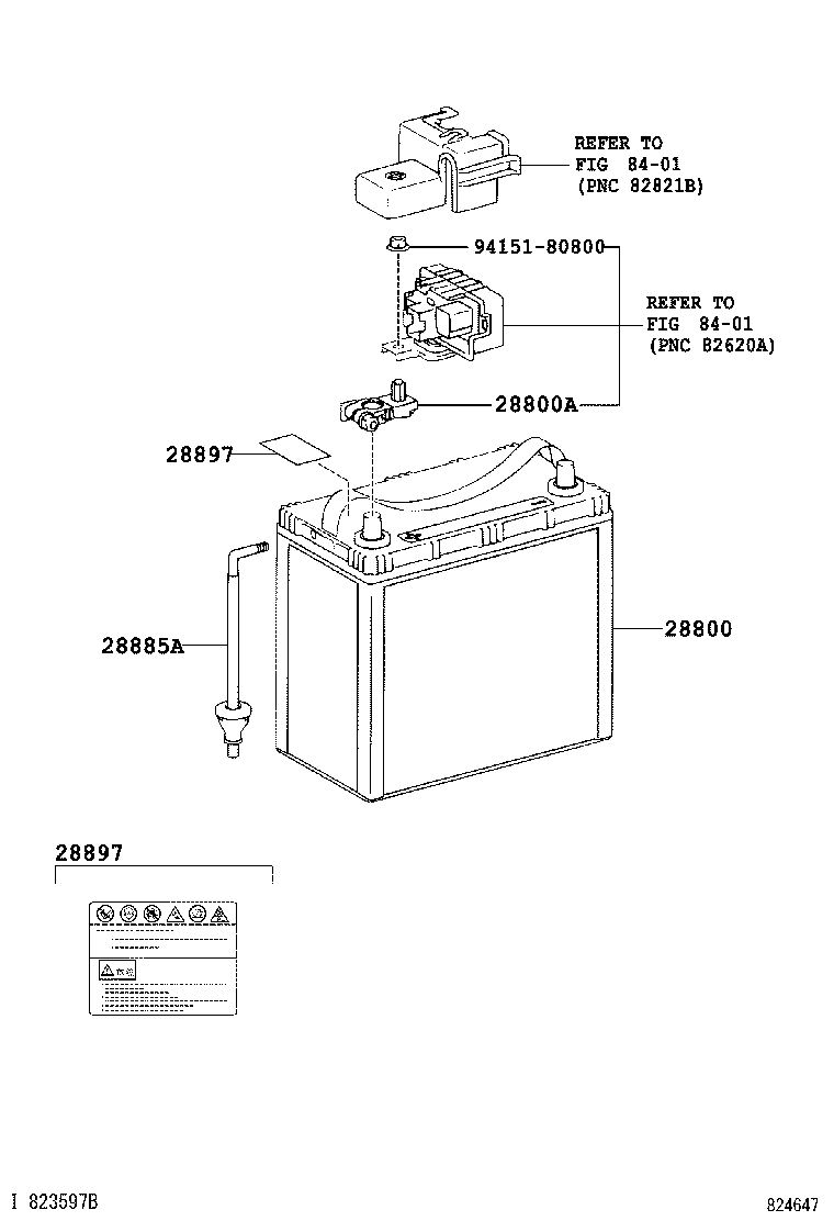 74405-47050 COVER SUB-ASSY, BATTERY product image