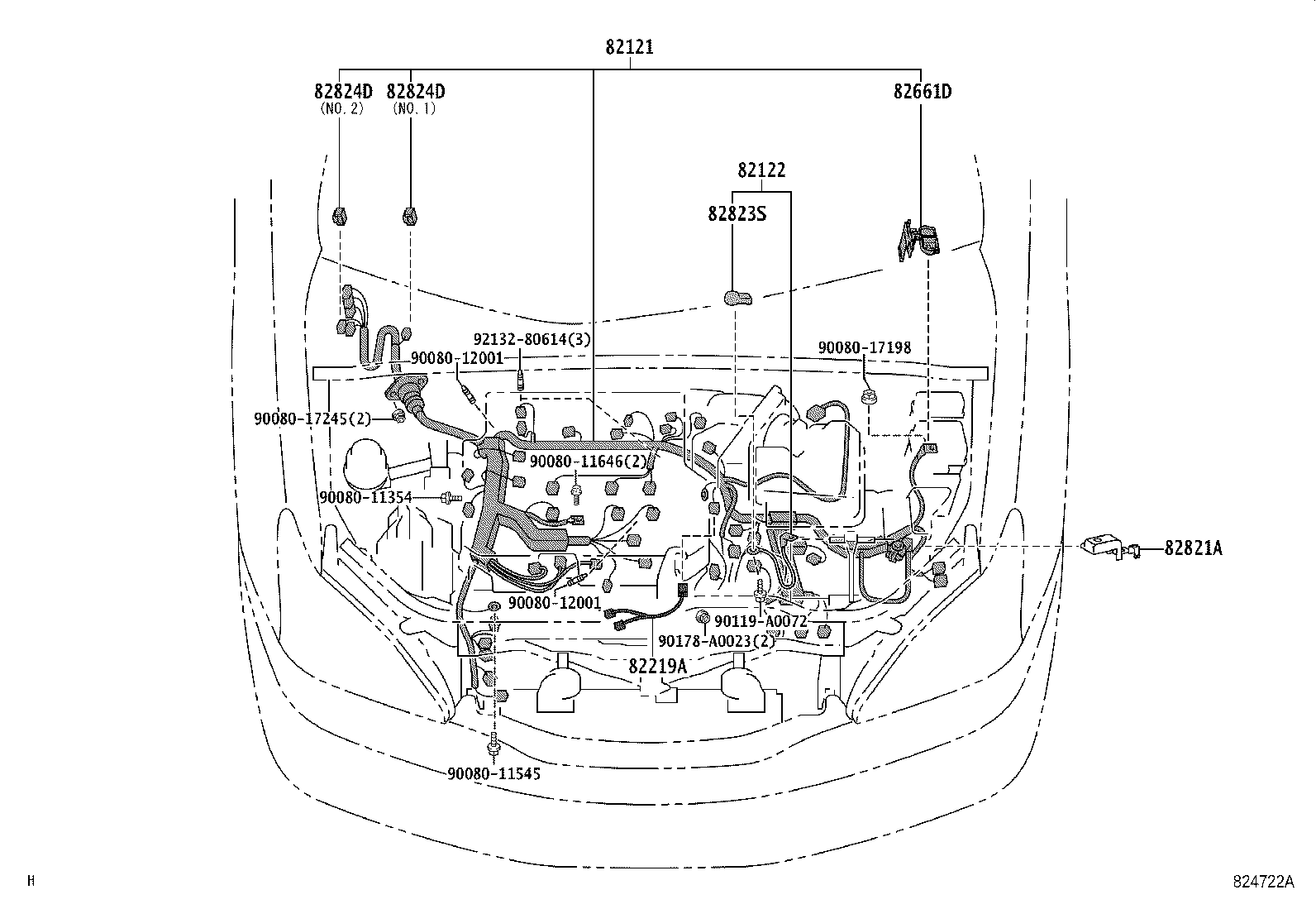 Thumbnail 3 for 82142-0E080