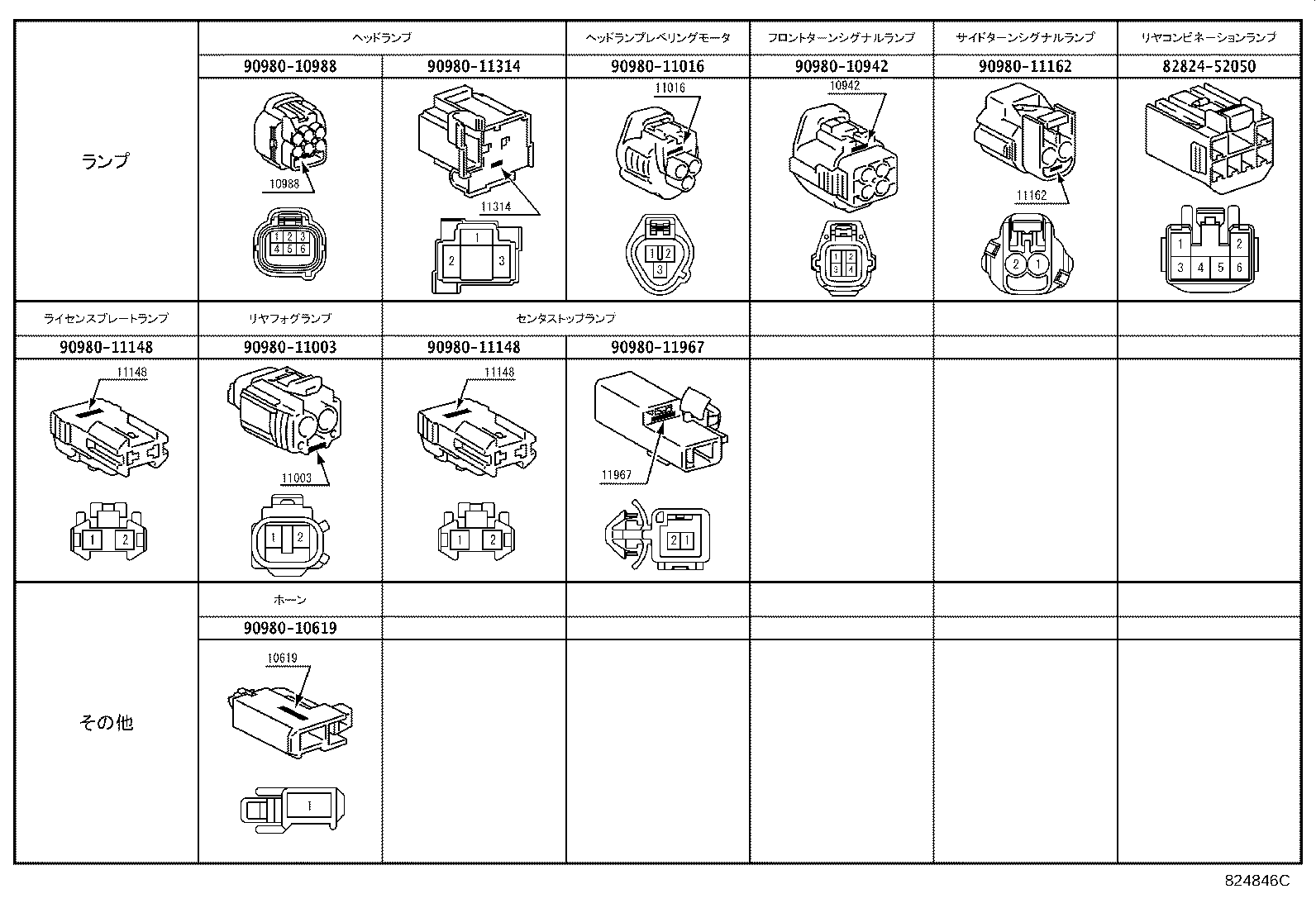82142-52250 WIRE, INSTRUMENT PANEL, NO.2 product image
