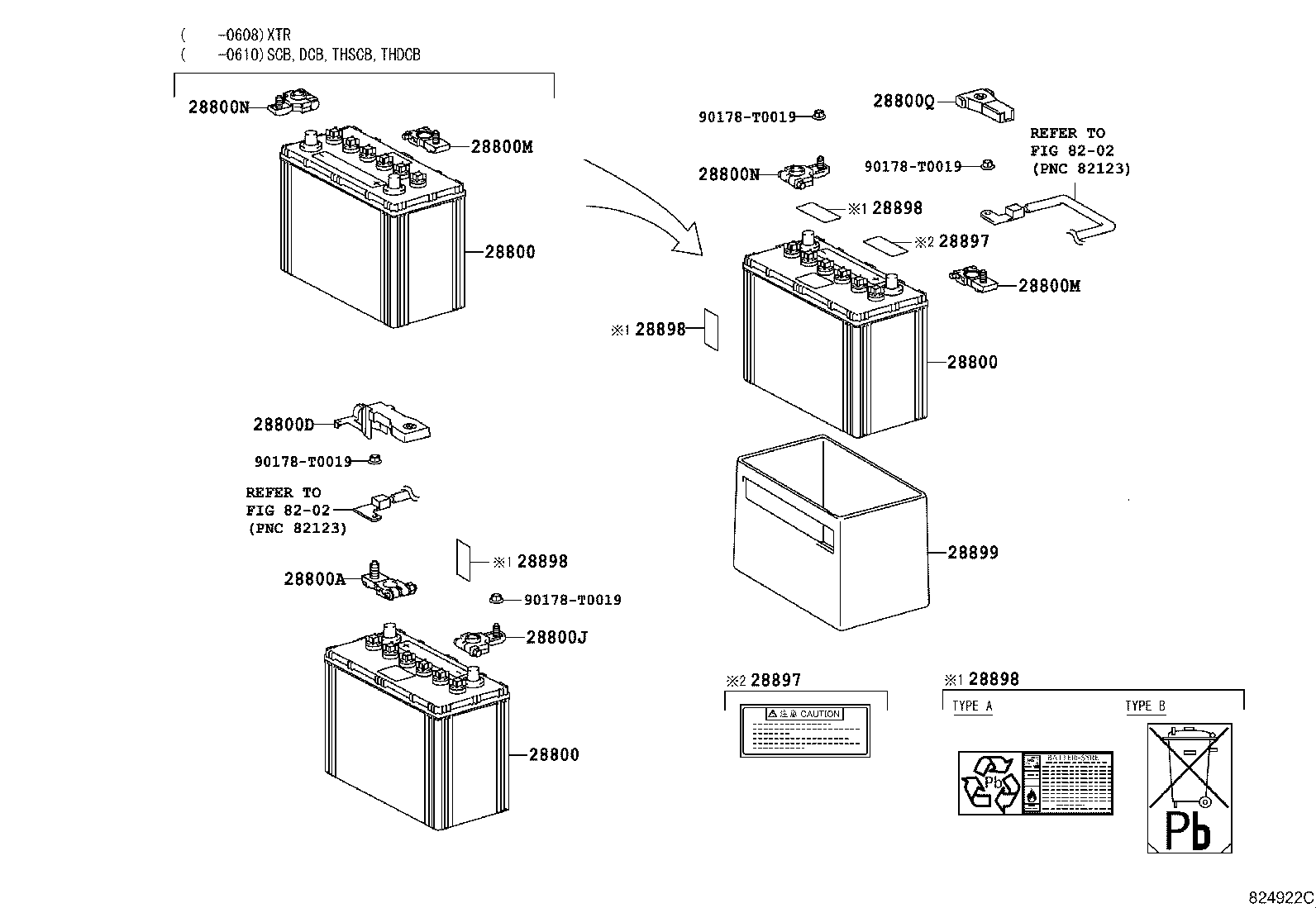 28800-0L030 BATTERY product image