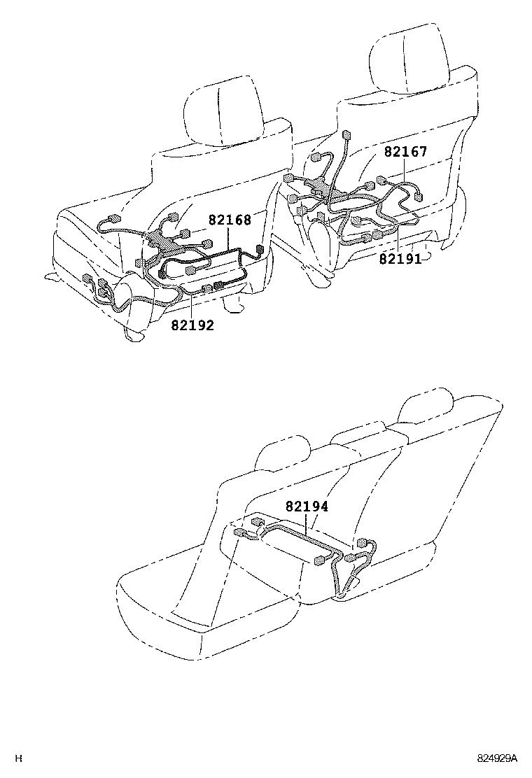 82046-06010 WIRE SUB-ASSY, BODY GROUND, NO.1 product image