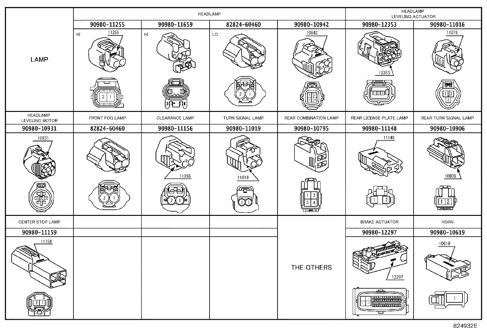 82046-06010 WIRE SUB-ASSY, BODY GROUND, NO.1 product image